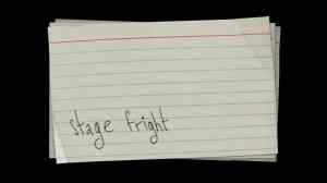 Audience Research and Stage Fright